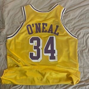 O'Neal Yellow Basketball Jersey